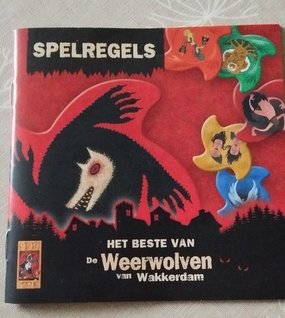 Weerwolven luxe uitgave, Hobby en Vrije tijd, Gezelschapsspellen | Overige, Vijf spelers of meer, Ophalen, Nieuw, 999 Games