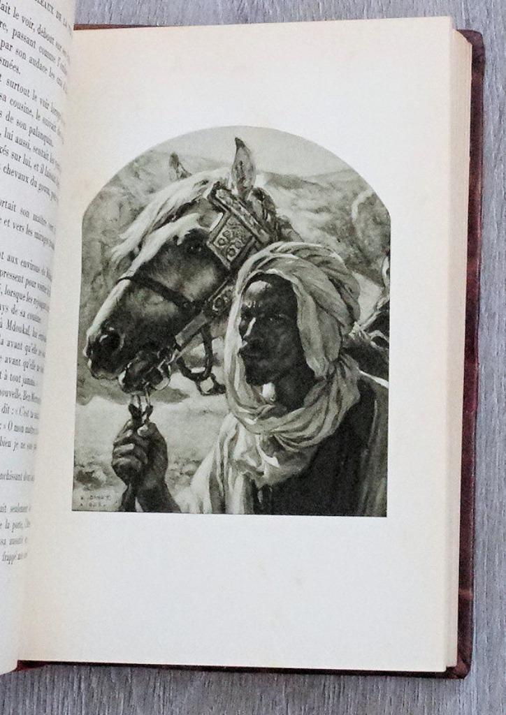 Tableaux de la vie Arabe 1928 Sliman Ben Ibrahim - E. Dinet, Enlèvement ou Envoi
