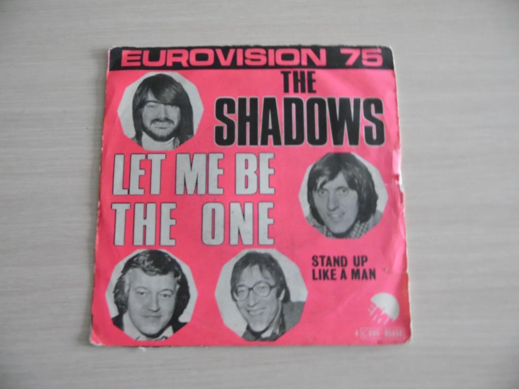 LET ME BE THE ONE  THE SHADOWS    EUROVISION  1975, CD & DVD, Vinyles | Autres Vinyles, Enlèvement ou Envoi, Comme neuf, Autres formats