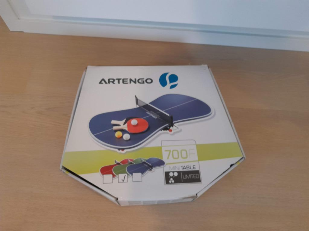mini pingpong (stuk), Sport en Fitness, Ophalen, Gebruikt, Tafel Indoor, Inklapbaar