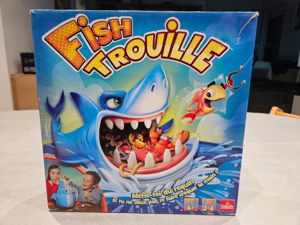 Jeu de société Fish trouille marque Goliath, Trois ou quatre joueurs, Enlèvement, Utilisé, Goliath