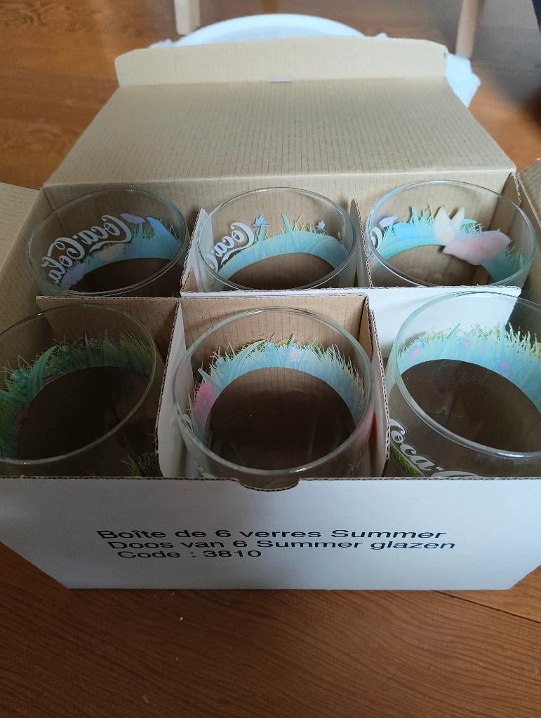 6 nieuwe glazen, Ophalen, Nieuw, Frisdrankglas