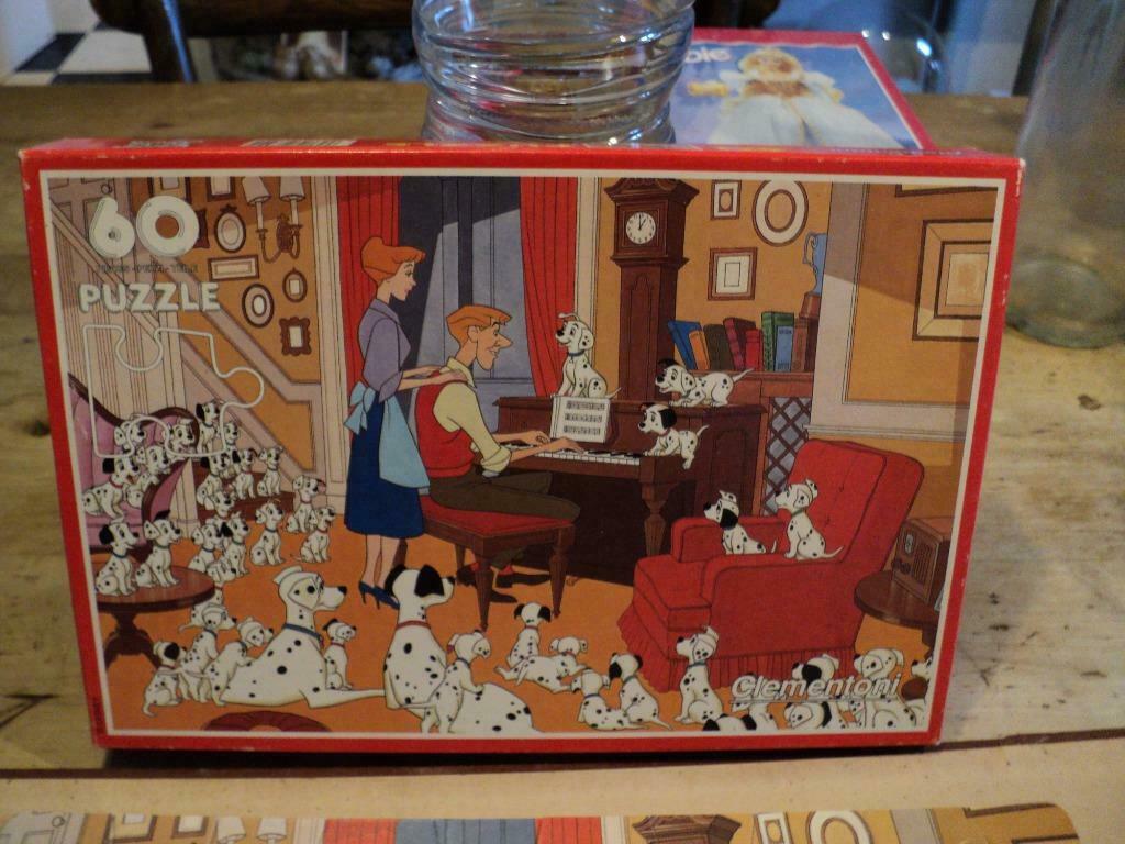 puzzel 60 stukken  :  101 DALMATIERS, Ophalen of Verzenden