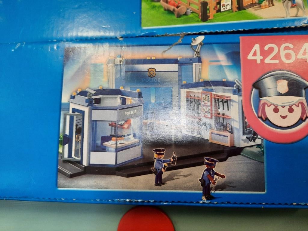 Playmobil 4264 politie kantoor, Kinderen en Baby's, Speelgoed | Playmobil, Ophalen of Verzenden, Zo goed als nieuw