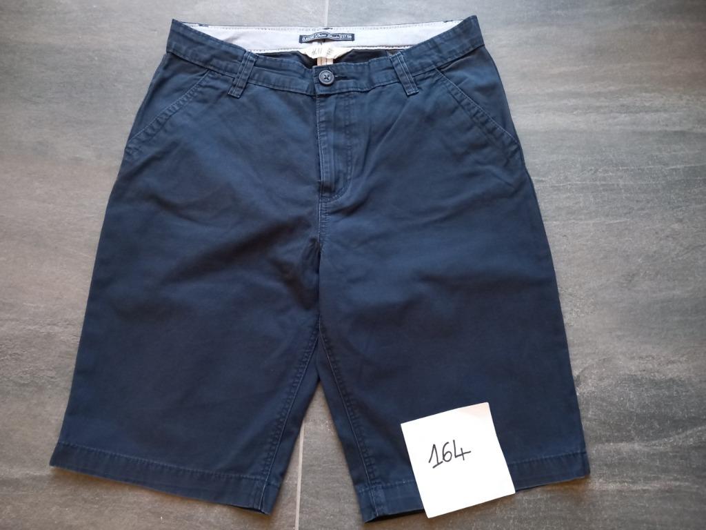 Donkerblauwe short H&M - Maat 164, Kinderen en Baby's, Kinderkleding | Maat 164, Broek, Gebruikt, H&M, Ophalen of Verzenden