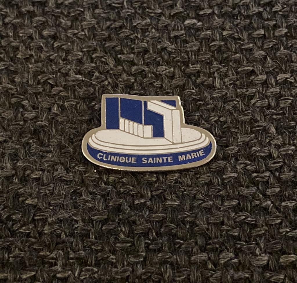 PIN - CLINIQUE SAINTE MARIE, Envoi, Utilisé, Autres sujets/thèmes, Insigne ou Pin's