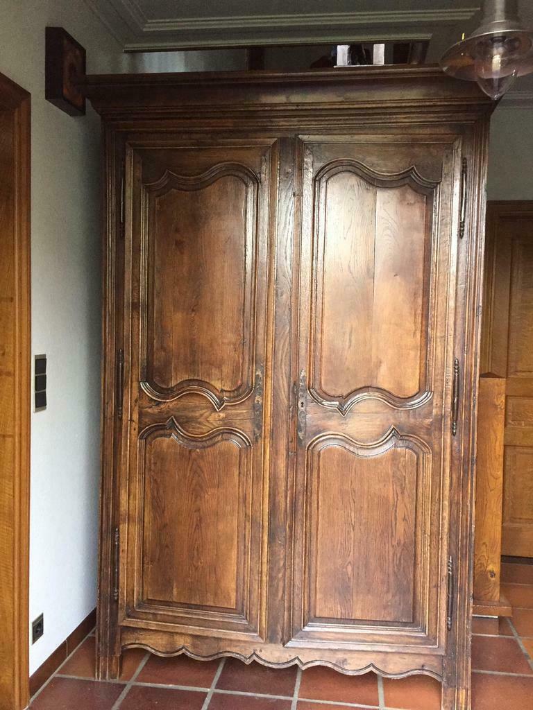 Antieke eiken kast 220 x 153 x58, Ophalen
