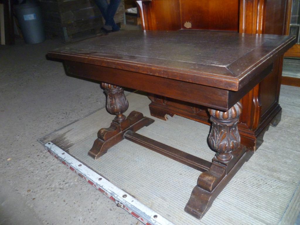 OUDE EIKEN SALONTAFEL, Antiek en Kunst, Ophalen of Verzenden
