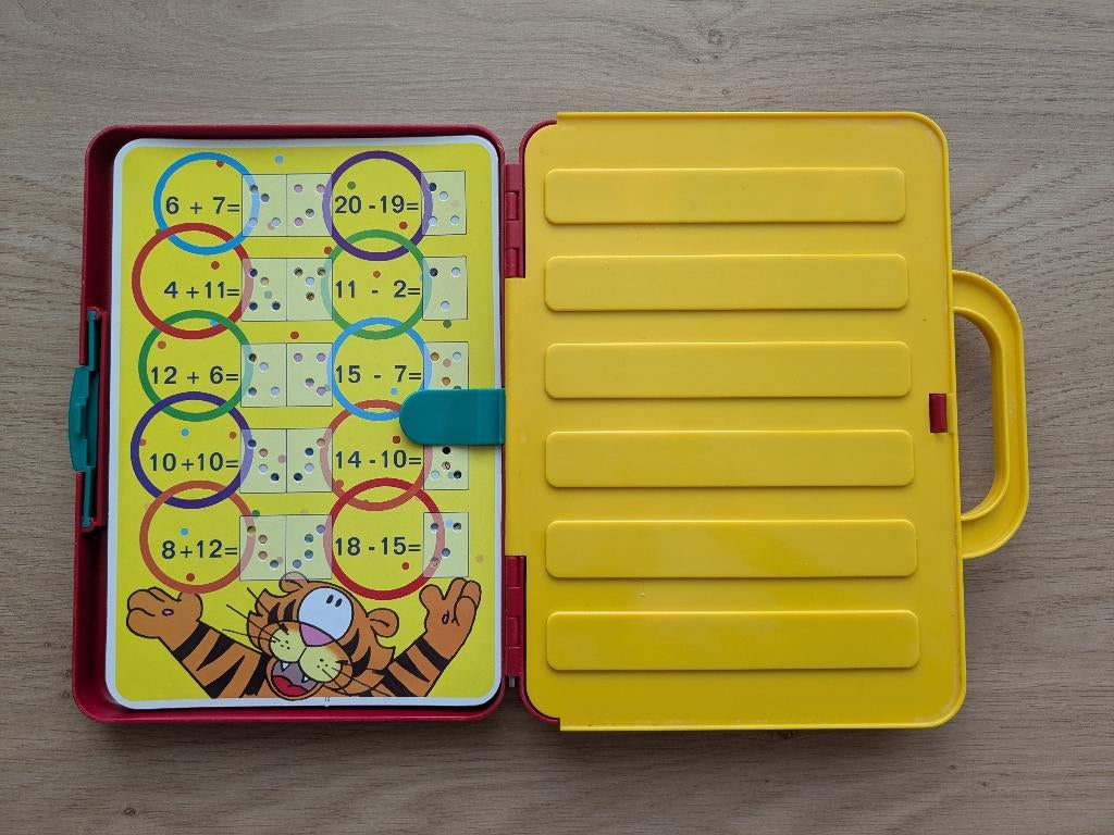 'ik leer rekenen' koffer - Jumbo, Kinderen en Baby's, Ophalen of Verzenden, Gebruikt, Rekenen