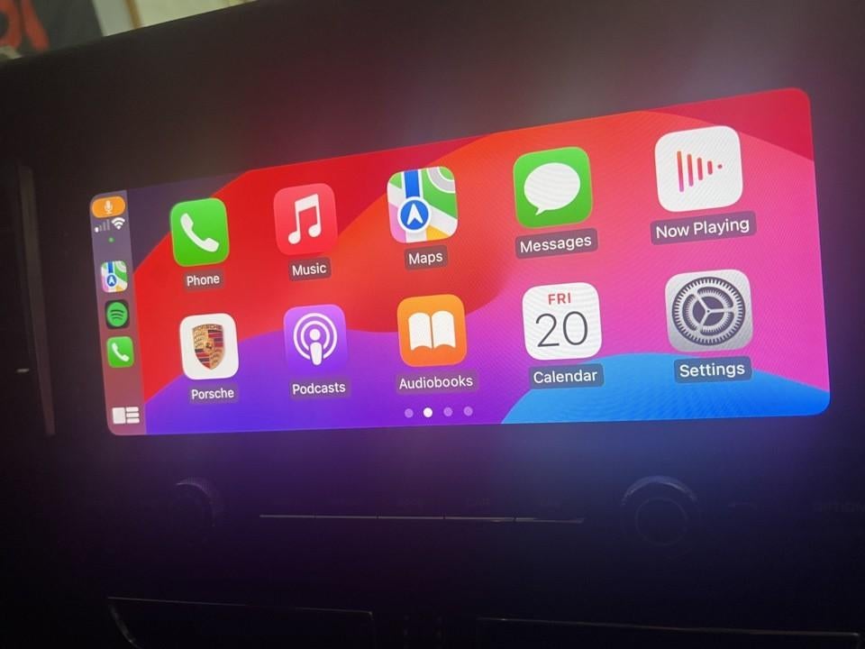 Carplay Porche Fullscreen, Enlèvement, Comme neuf