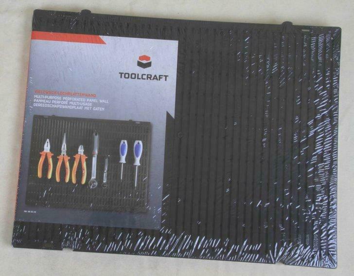 Gereedschap ophangbord 508x390x15 mm met hakken, Nieuw