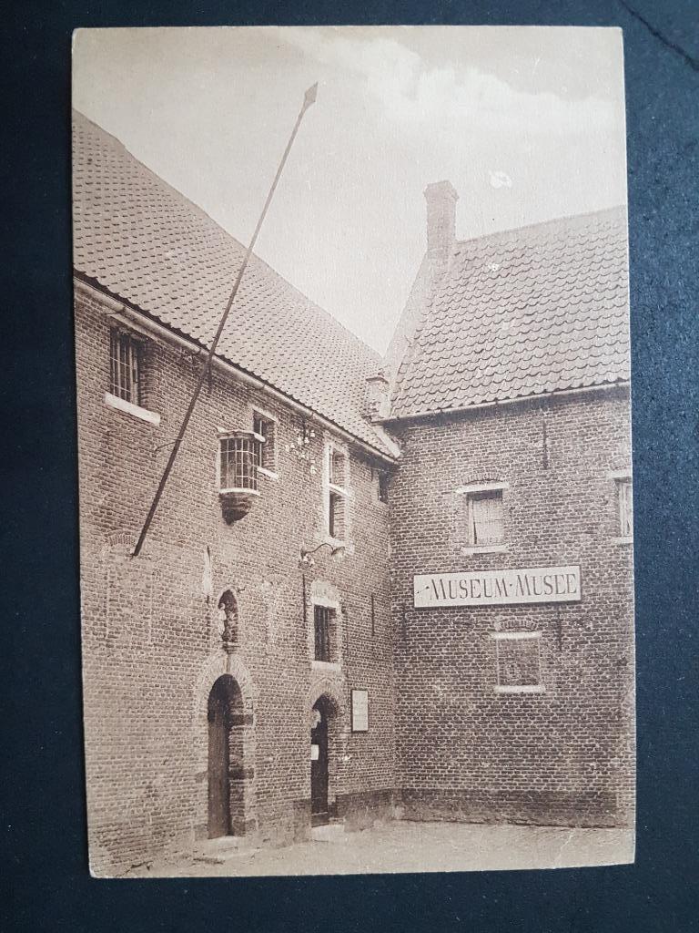 Postkaart Diest Begijnhof Museum Musee, Collections, Cartes postales | Belgique, Non affranchie, Brabant Flamand, 1920 à 1940