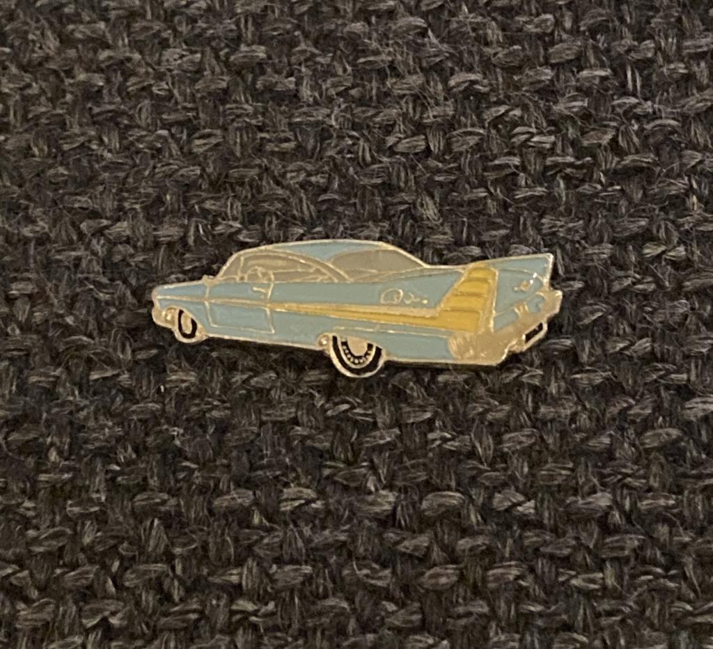 PIN - CORVETTE - AUTO - CAR - VOITURE, Verzenden, Gebruikt, Transport, Speldje of Pin