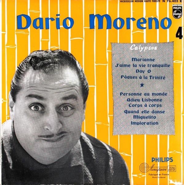 33T DARIO MORENO 76 403, Enlèvement ou Envoi, Utilisé, Autres formats, Autres genres