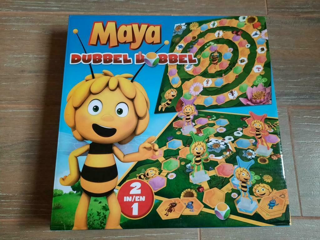 Maya dubbel dobbel spel, Hobby en Vrije tijd, Ophalen of Verzenden, Zo goed als nieuw