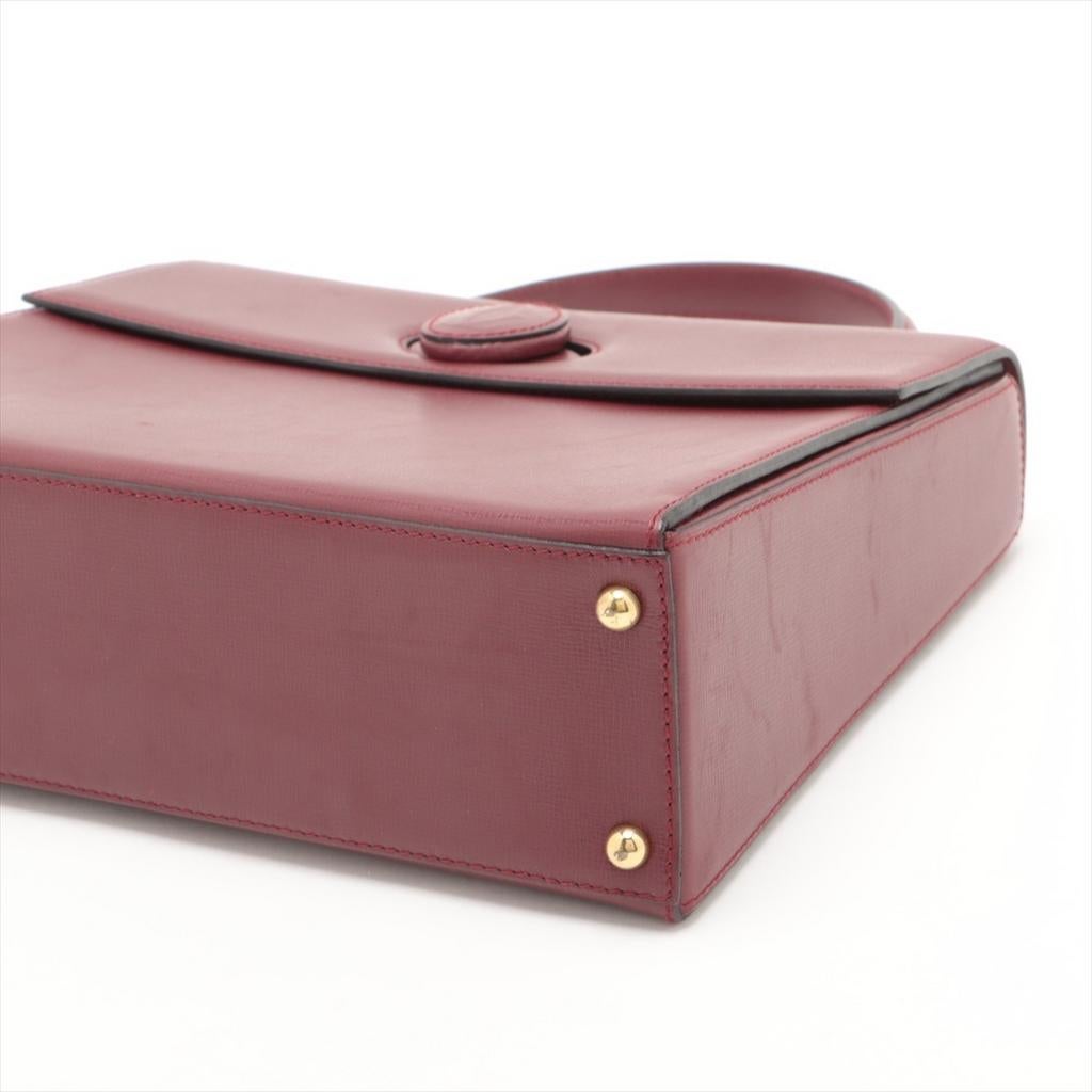 Sac Cartier Must Line, Envoi, Utilisé, Rouge, Sac à main