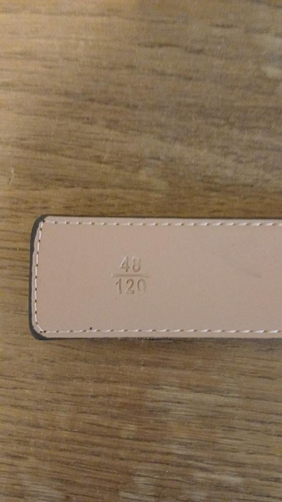Lv riem 120 cm, Ophalen, Zo goed als nieuw, 115 cm of meer, Riem of Ceintuur