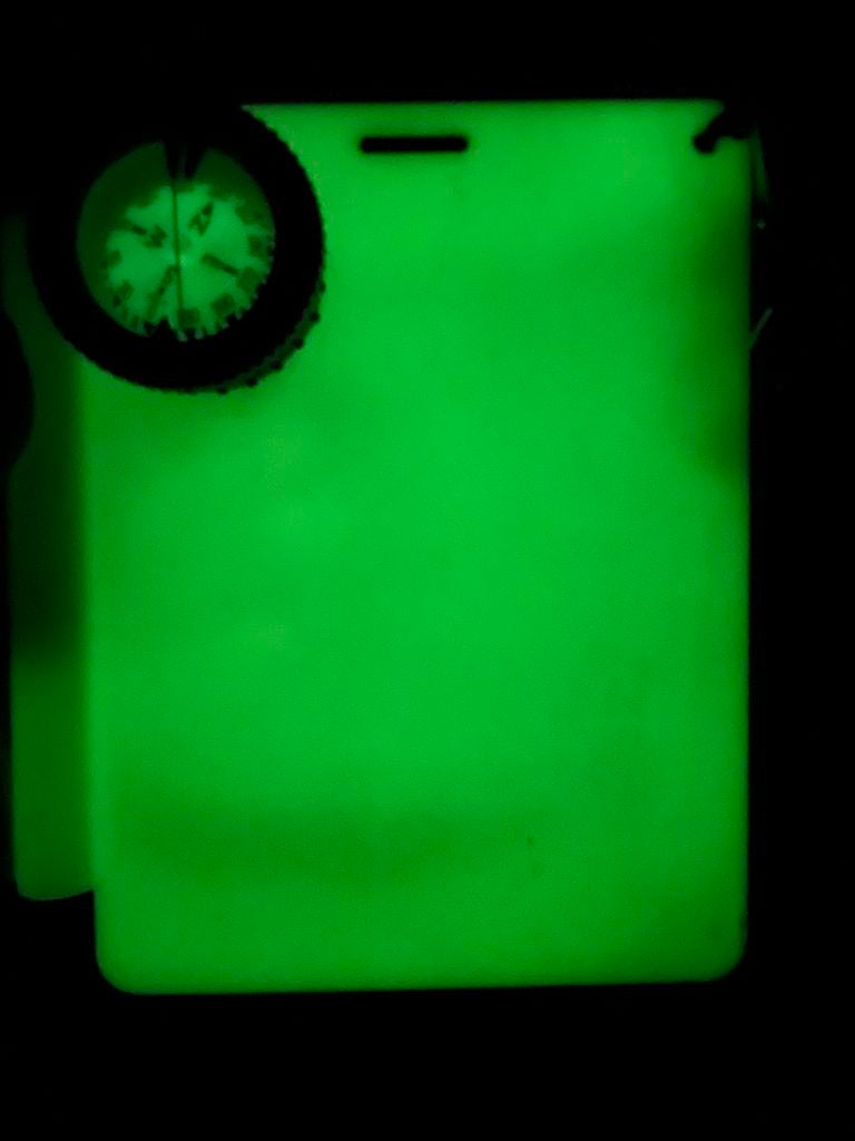 Tableau d'écriture phosphorescent avec boussole, Sports nautiques & Bateaux, Plongée, Enlèvement ou Envoi, Comme neuf