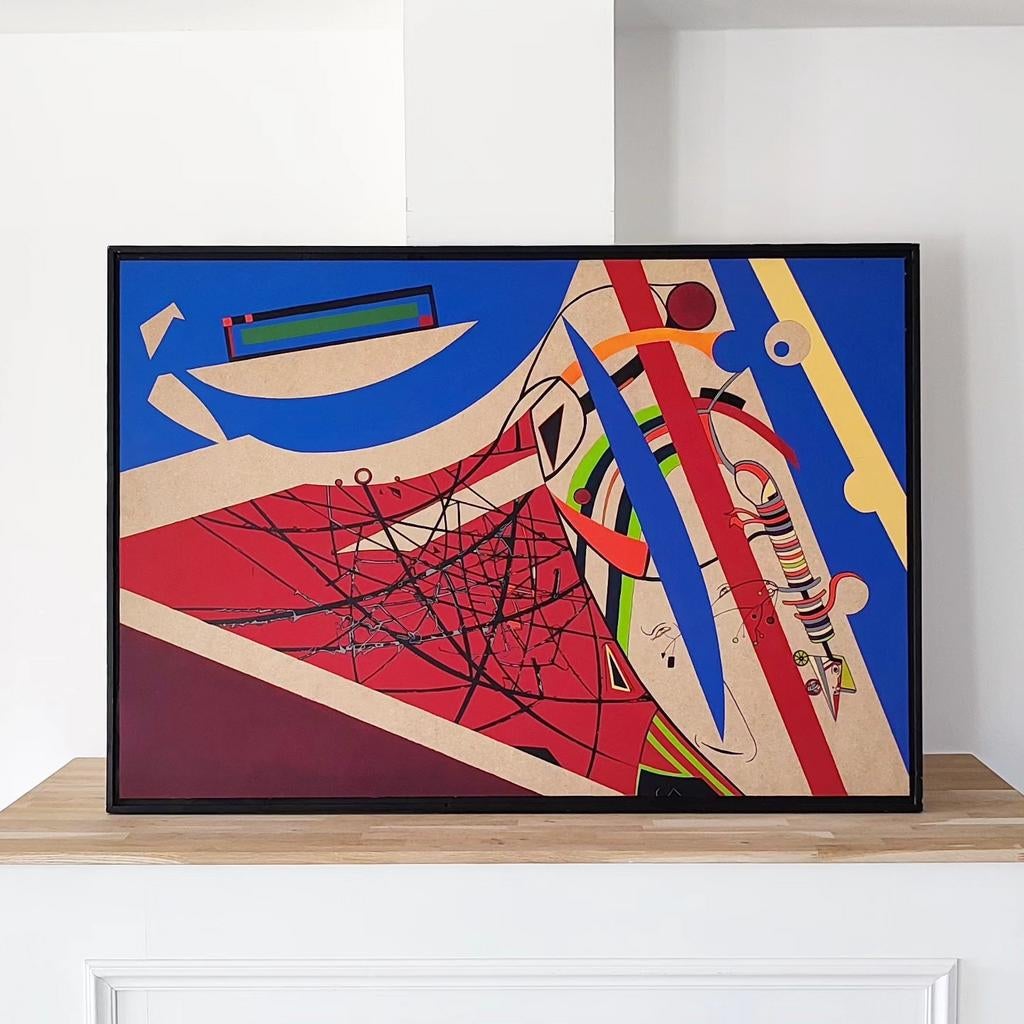 Peinture de Roland Lavianne, Antiquités & Art, Enlèvement ou Envoi