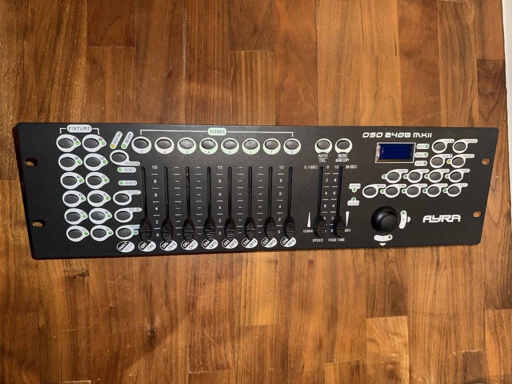Ayra OSO 240 MKII – DMX Lichttafel / Lichtcontroller, Muziek en Instrumenten, Ophalen, Nieuw, Overige typen, Geluidgestuurd