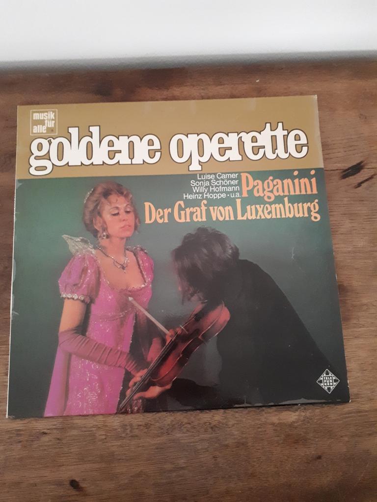 Goldene Operette - Paganini Der Graf von Luxemurg, Ophalen of Verzenden, Zo goed als nieuw