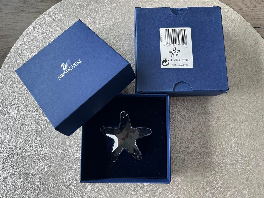 Swarovski zeester in nieuwstaat en originele verpakking, Verzamelen, Swarovski, Ophalen, Nieuw