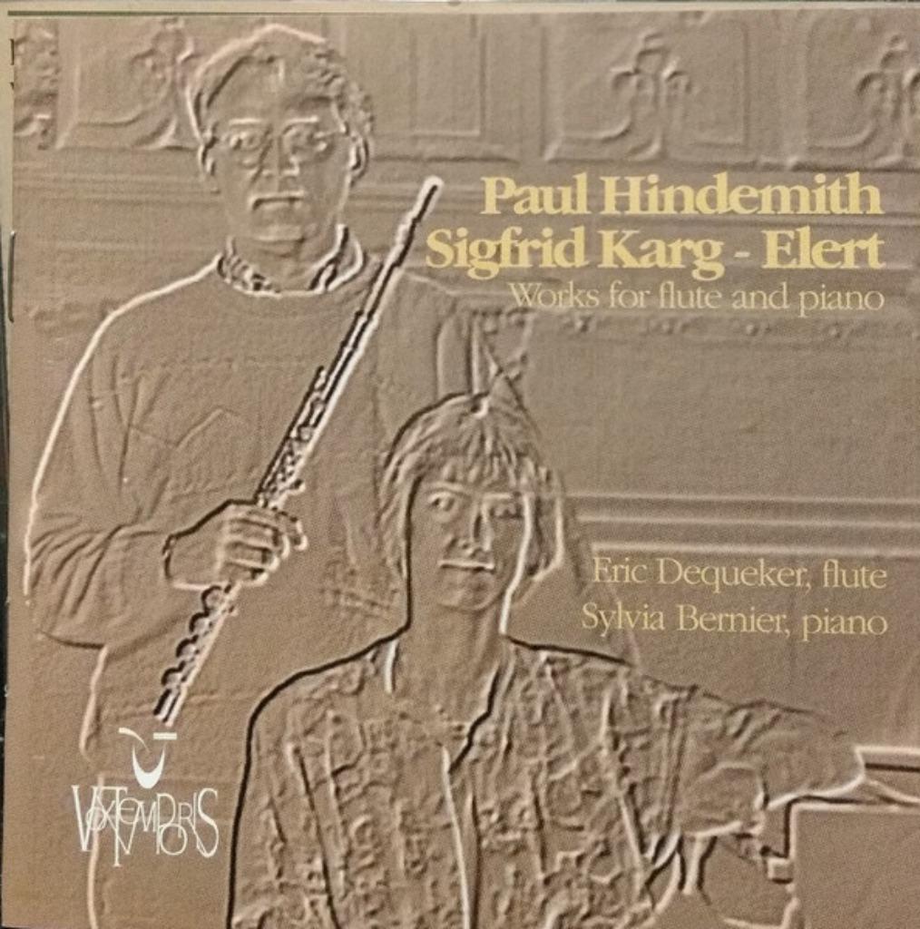 CD Paul Hindemith / Sigfrid Karg - Elert, Enlèvement, Comme neuf, Musique de chambre