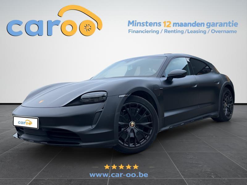 Porsche Taycan Cross Turismo 93.4 kWh Taycan 4 Cross Turismo, Automaat, 282 kW, Zwart, Parkeersensor