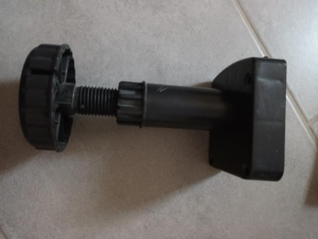 Meubelpoten  kunststof 14 tot 17 mm verstelbaar, Ophalen of Verzenden, Nieuw, 100 tot 250 mm, Overige typen