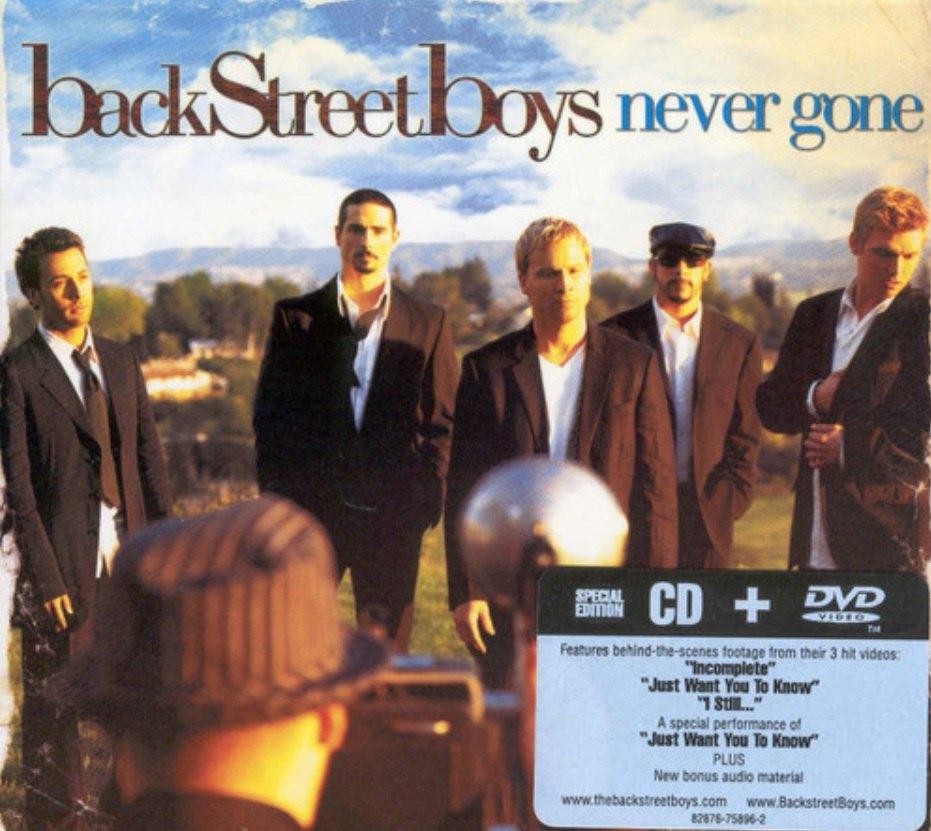 Sale> CD BACKSTREET BOYS - Never Gone + DVD, Verzenden