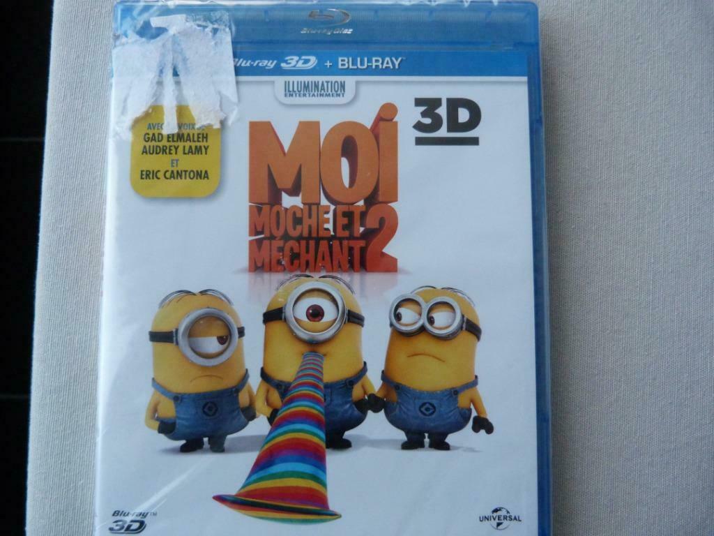 Despicable Me 2 [Blu-Ray 3D + Blu-Ray] - Nieuw, Cd's en Dvd's, Blu-ray, Nieuw in verpakking, Tekenfilms en Animatie, Boxset, Ophalen of Verzenden