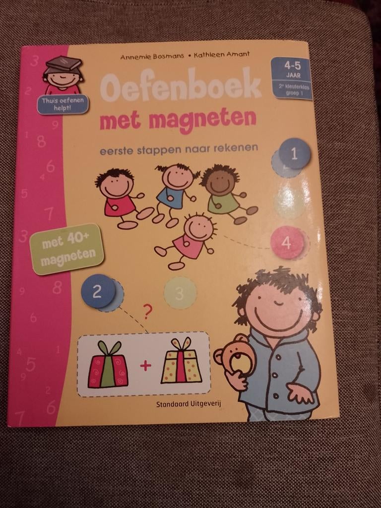 Oefenboek met magneten 4 _5 jaar, Ophalen of Verzenden
