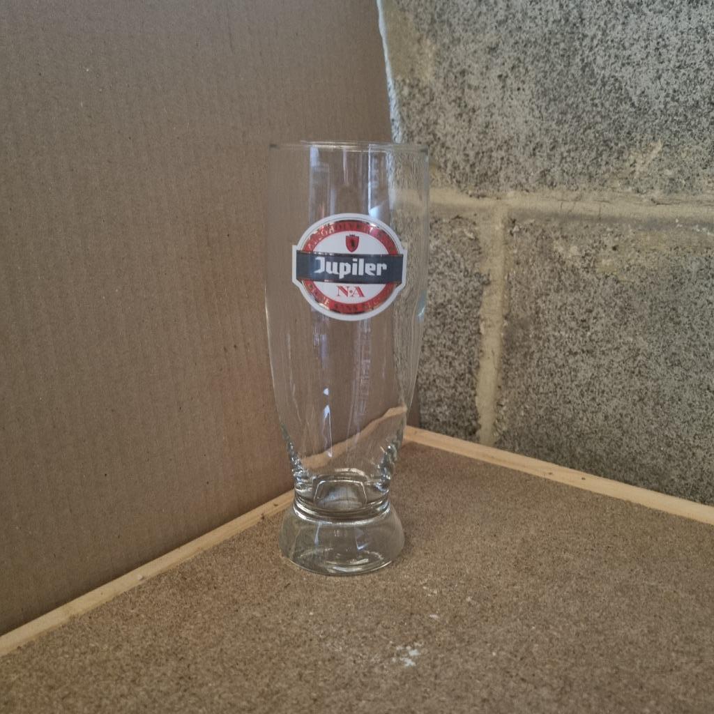 Verre Jupiler N.A (modèle 2), Enlèvement ou Envoi, Utilisé, Verre ou Verres, Jupiler
