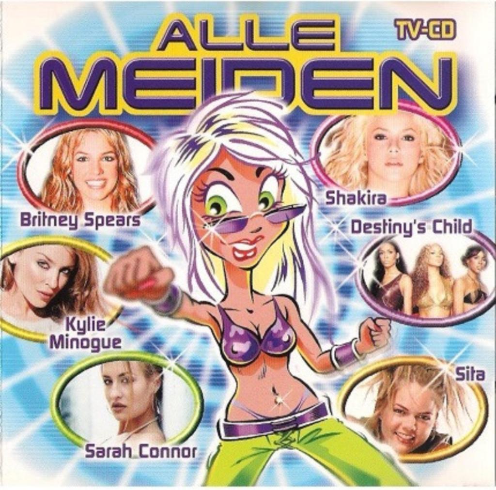 Alle Meiden (cd) Emilia,Sita,Anastacia,Jennifer Lopez,Meja, Enlèvement ou Envoi