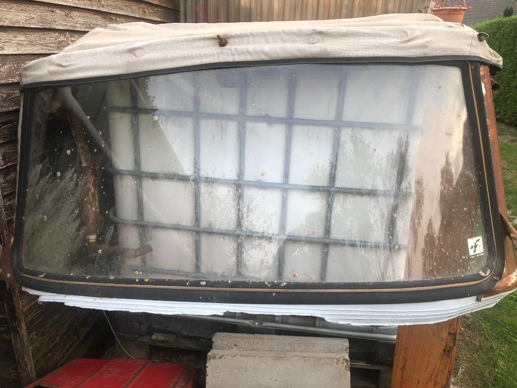 CASE IHC 624 Fritzmeier M214 voorruitframe cabine dak, Enlèvement