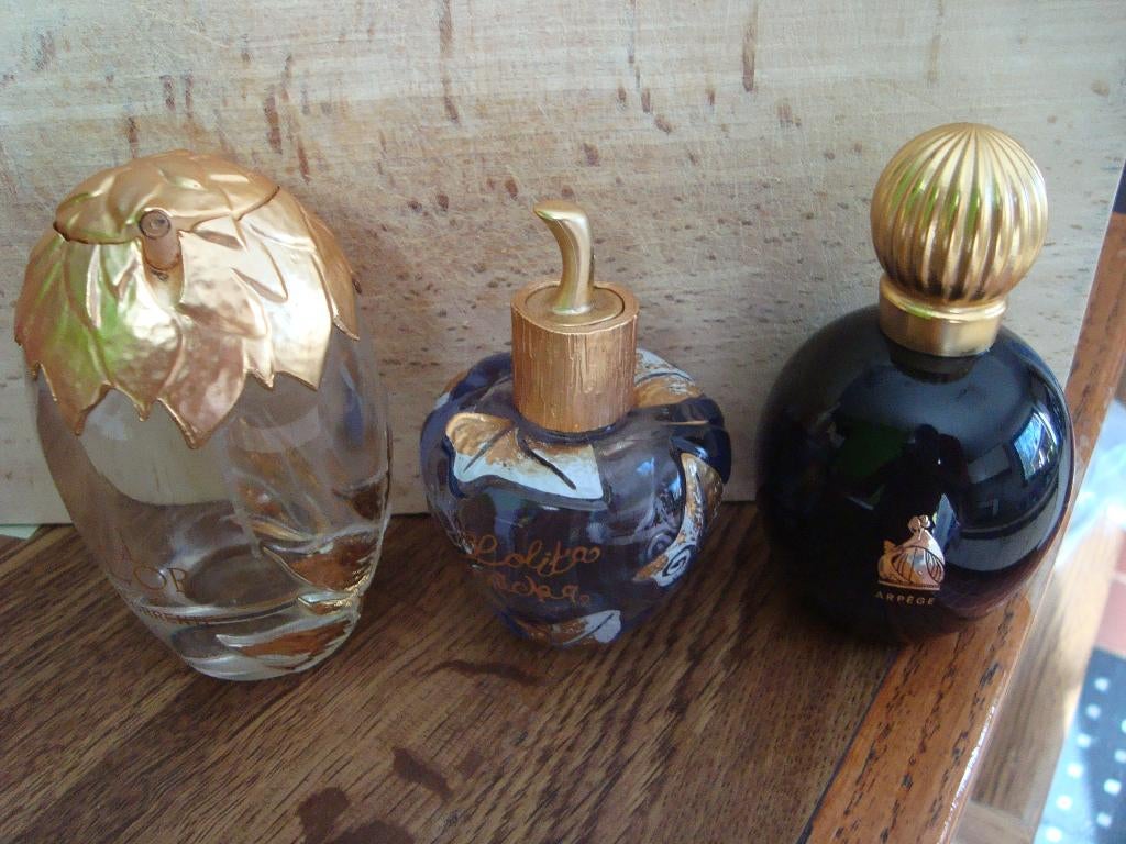 Parfum flesjes LEEG, Ophalen of Verzenden, Gebruikt