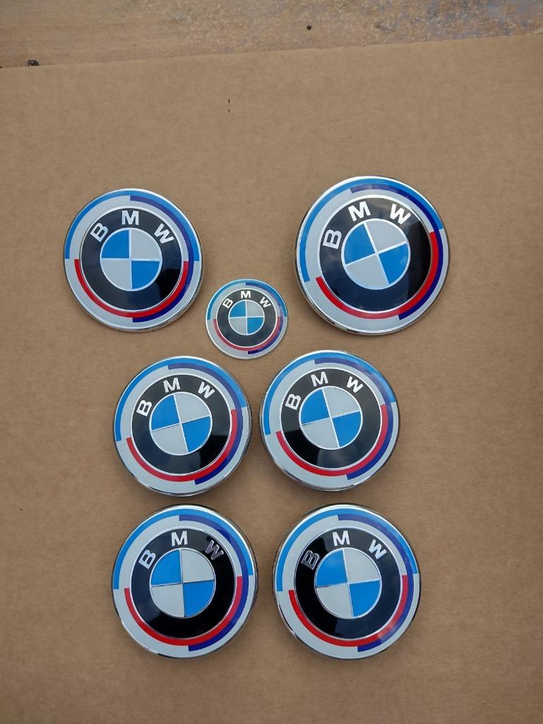 BMW logo emblem de capot / coffre/jantes.... 50th Anniversar, Enlèvement ou Envoi