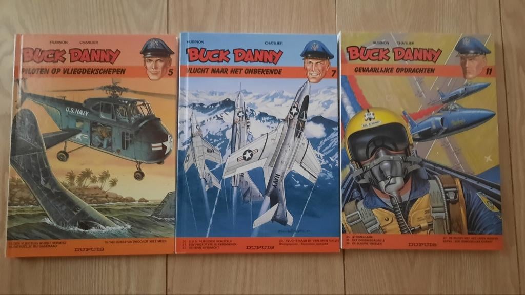 Buck Danny verzamelbundel 5, 7, 11 en 14, Boeken, Stripverhalen, Meerdere stripboeken, Ophalen of Verzenden, Zo goed als nieuw
