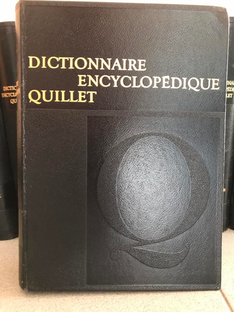 Dictionnaire encyclopédique 10 volumes, Série complète, Enlèvement ou Envoi, Quillet, Général