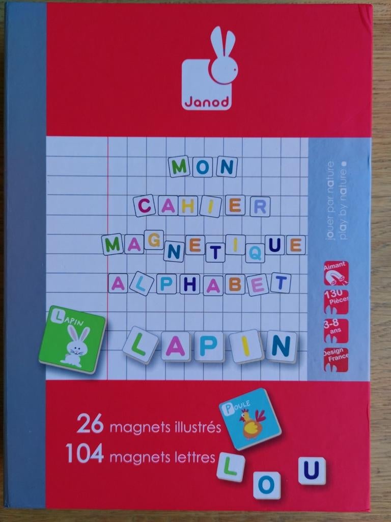 Magneti'book (Janod), Kinderen en Baby's, Speelgoed | Educatief en Creatief, Ophalen, Zo goed als nieuw