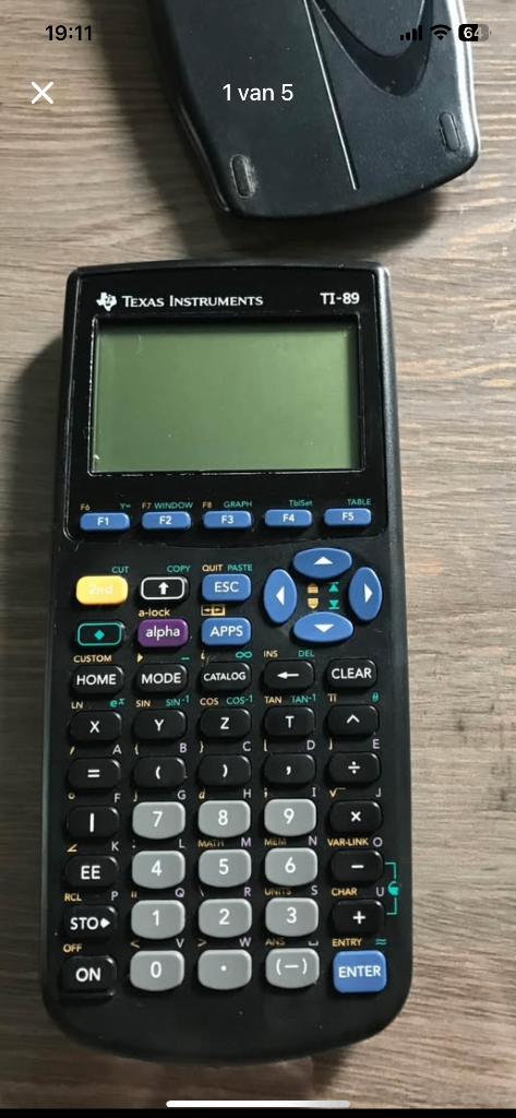 Grafiek rekenmachine Texas instrument TI -98, Diversen, Rekenmachines, Ophalen, Gebruikt