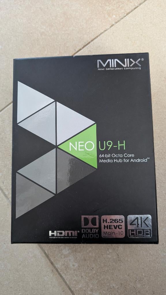 Minix NEO U9-H – Box Android TV, Ophalen, Zo goed als nieuw, HDMI