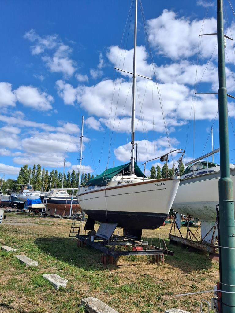 Zeilboot  leisure 23 kimkieleer, Watersport en Boten, Kajuitzeilboten en Zeiljachten, Gebruikt, Overige brandstoffen, Polyester