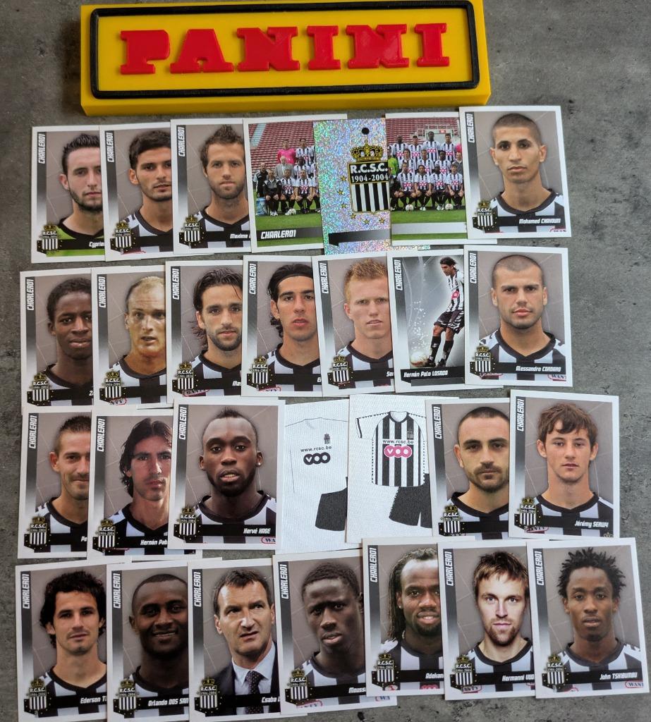 28X AUTOCOLLANTS PANINI FOOTBALL 2011 : SPORTING CHARLEROI, Envoi, Neuf