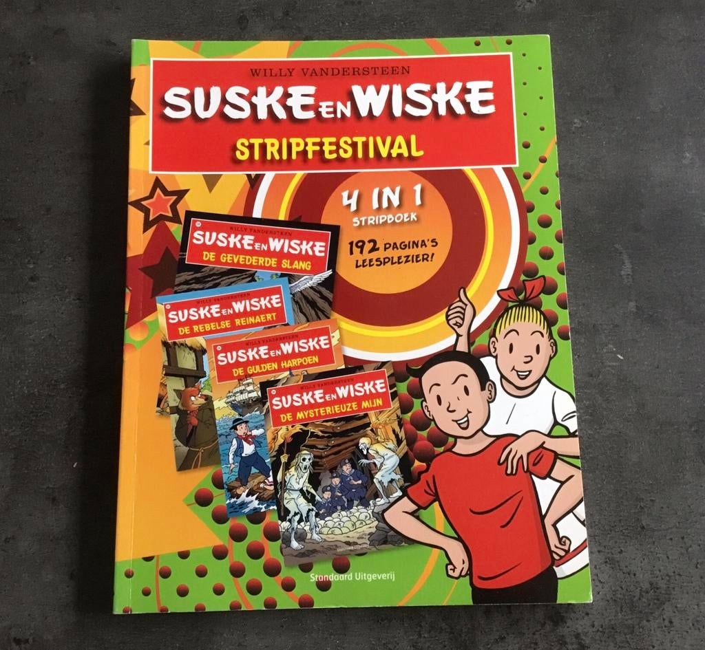 Suske en wiske - stripfestival, Ophalen of Verzenden, Zo goed als nieuw