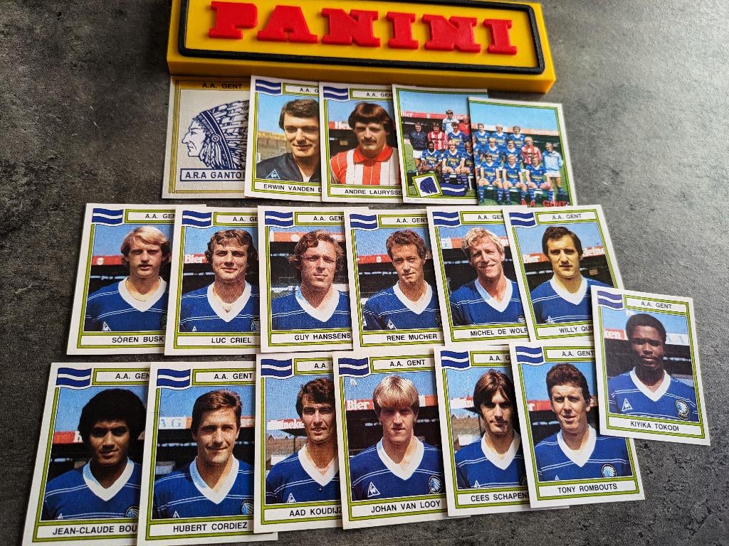 PANINI FOOTBALL 84 ARA GENT 18 AUTOCOLLANTS 1984, Envoi, Neuf