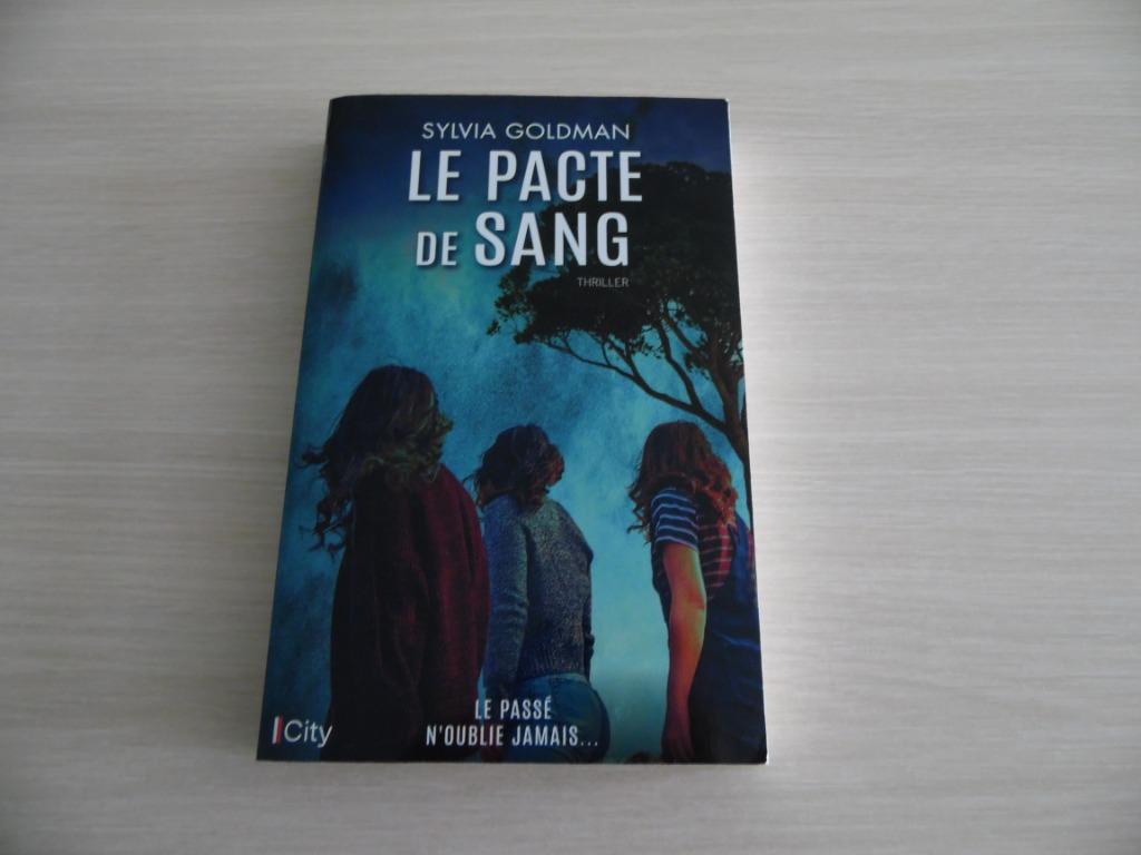 LE PACTE DE SANG         SYLVIA   GOLDMAN, Livres, Enlèvement ou Envoi, Sylvie Goldman, Comme neuf, Europe autre