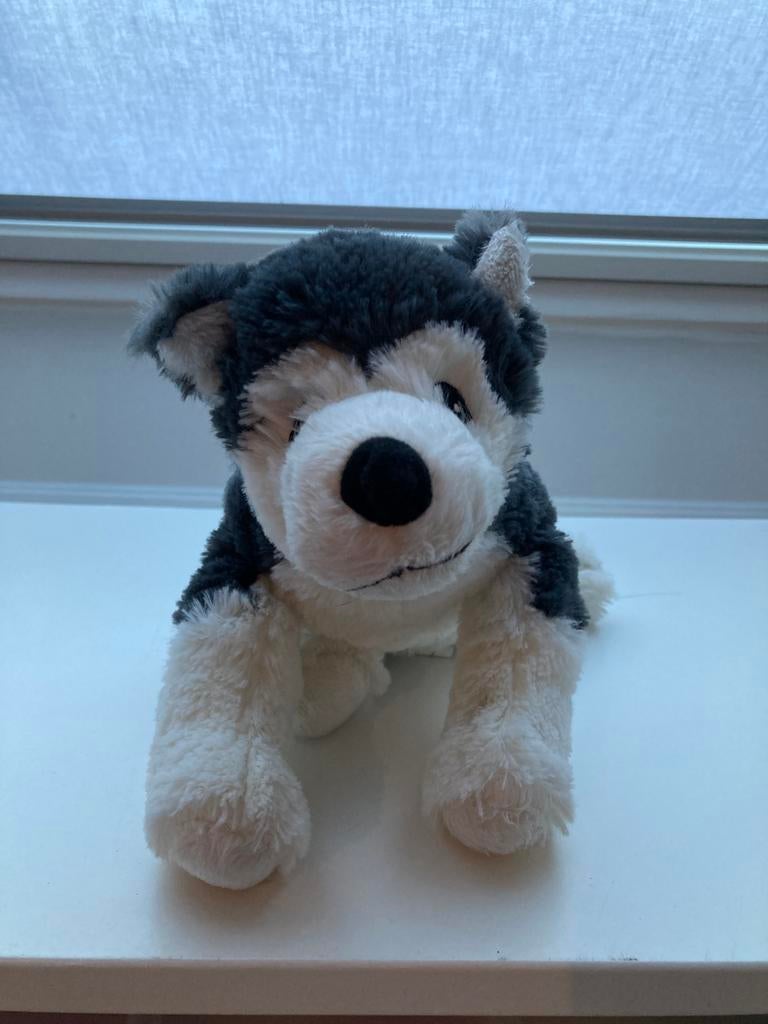 Calin chien Husky 26 cm ikea, Enlèvement ou Envoi, Comme neuf, Chien