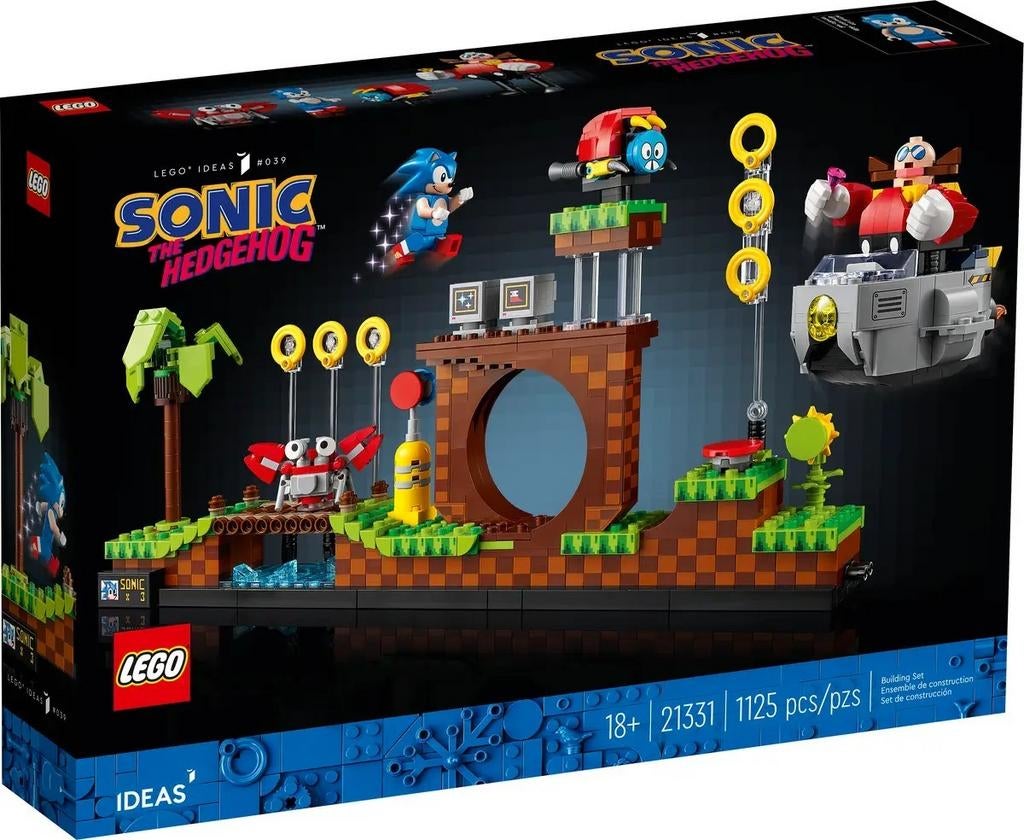Lego - 21331 - Sonic the Hedgehog Green Hill Zone - NIEUW, Ophalen of Verzenden, Nieuw, Lego