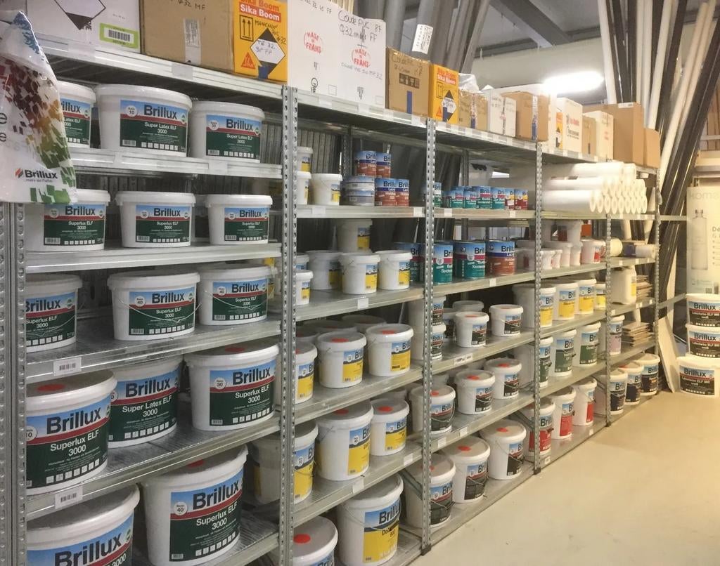 Aménagement magasin : Étagère métallique professionnel, Enlèvement ou Envoi, Belrack, Belgique, Neuf